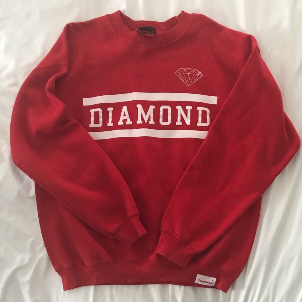 Men’s Diamond Supply crew neck sweatshirt size L